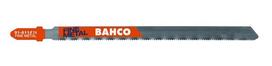Siaurapjūklio geležtės Bahco, 1,00x100mm HSS, 5vnt.