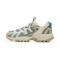 Li Ning CF Outdoor Comfortable Fashion Shock Absorbing Durable Low Top Hiking Shoes Unisex Hiking Shoes Green White AGLU073-8 40⅓ beige
