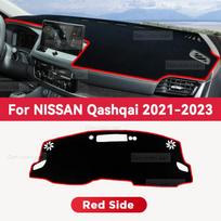 Skirta NISSAN QASHQAI 2021 2022 2023 Automobilio prietaisų skydelio dangtelis Kilimėlis Apsauga nuo saulės Pagalvėlė Apsauga nuo šviesos Kilimėlis prietaisams Prietaisų skydelio apsaugos priedai Polyester fiber&Left Rudder