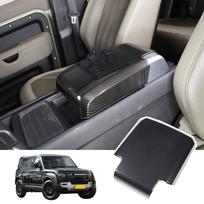 DIYUCAR For Land Rover Defender 90 110 2020-2024 Console Armrest Box Protective Cover Console