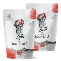 Lunn natūralus Himalajų rožinis akmens druska | Sendha Namak | Turtinga mineralų | Be GMO | Be glitimo | Po 1 kg | 2 vnt. pakuotė