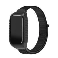 „Xiaomi Smart Band 8 Active Strap“ nailono kilpos apyrankė „Mi Band 8 Active Smart Watch Band Correa“ diržo priedai Redmi Band 2 juoda