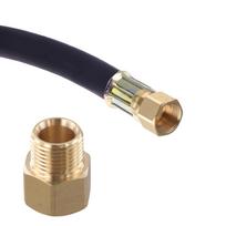 Slėginio plovimo jungties adapteris, žalvarinis M22 14 mm vidinis sriegis į G1/2 išorinį sriegį, metrinis, tinka įvairiems aukšto slėgio plovimo žarnoms China Mainland