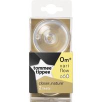 Žindukai silikoninis Tommee Tippee CLOSER TO NATURE 0m+, 2 vnt