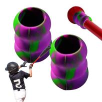 Stick Grip Baseball Bat Grip Handle Protector Batting Grip 2X Non-Slip Grip Bat Base Baseball Grip Silicone Baseball/Softball