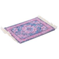 Desk Decor Non-Slip Rug Style Mouse Pad Boho Retro Pattern Carpet Mousepads Keyboard Mat violetinė