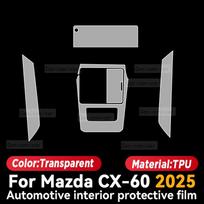 MAZDA CX-60 2025 Automobilio Interjero Centrinės Konsolės Ekrano Apsauginė Plėvelė Anti-scratch Remonto Lipdukas Priedai LHD