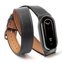 For Mi Band 8 Strap Leather band For Xiaomi Mi Band 9 Wrist Strap Correa Watch Replacement Miband 9 NFC Sports Bracelet Pulseira For Xiaomi band 8
