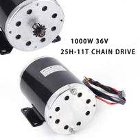 1000W 36V MY1020 Šepetėlinis nuolatinės srovės variklis su 25H 11T grandininės žvaigždutės rinkiniu elektriniam paspirtukui, kartingui, mini dviračiui, ATV keturračiui United States