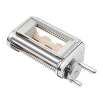 Makaronų priedai Kitchenaid stacionariam maišytuvui, nerūdijančio plieno makaronų lakštų volelis ir koldūnų gaminimo priedai sidabras