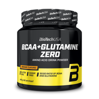 Biotech BCAA + Glutamine Zero 480 g. - Apelsinų Skonis