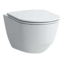 Laufen Pro New pakabinamas klozetas su plonu lėtaeigiu dangčiu Rimless