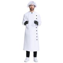 Suaugusių Vyrų Mokslinis Monstrų Laboratorijos Tyrėjų Baltas Chalatas Pirštinės Rinkinys Mokslininkų Helovino Cosplay Kostiumai Apranga S balta