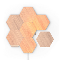 Nanoleaf Elements Hexagons Starter Kit, 7 panelės - LED šviesos panelės