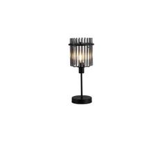 Searchlight EU55622SM - Stalo lempa SWIZZLE 1xE14/60W/230V juoda