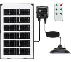 Aigostar - LED saulės liustra LED/35W/12V 3000 mAh 6500K skersmuo 15 cm