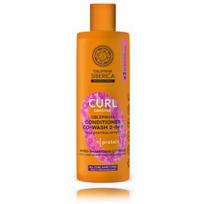Natura Siberica Professional Curl Control Oblepikha Conditioner Co–Wash 2w1 kondicionierius garbanotiems, banguotiems plaukams - 400 ml.