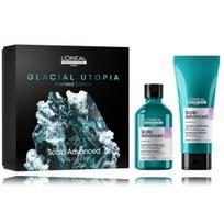 L'oreal Professionnel Serie Expert Scalp Advanced Glacial Utopia rinkinys plaukams (300 ml. šampūnas + 200 ml. raminanti priemonė) - Rinkinys