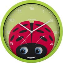 Karlsson Sieninis laikrodis Peekaboo Ladybug, šviesiai žalias