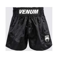 Venum Classic Evo Muay Thai šortai - juodi/balti