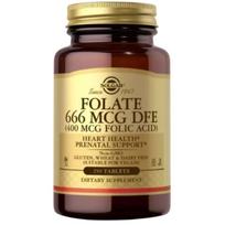 Solgar Foliates 666 mcg DFE (Metafolin ® 400 mcg) - 250 tablečių
