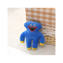 Huggy Wuggy pliušinis žaislas / raktų pakabukas - mėlynas