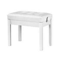 Pianino kėdė KALINE BA-212-WH