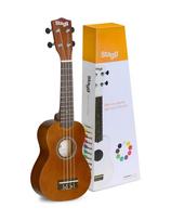 Soprano ukulelė Stagg US-NAT su dėklu