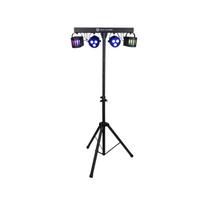 Šviesos efektų komplektas LIGHT4ME T-BAR LED DERBY