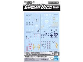 Bandai - Gundam Decal No.134 for Mobile Suit Gundam the Witch from Mercury Multiuse 2, 65082