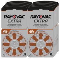 Rayovac A312 (PR41) klausos aparato baterijos 10x8 vnt.
