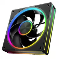 Fan VOLCANO LOOP REVERSE ARGB 120 Black