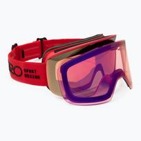 Slidinėjimo akiniai Giro Axis glacier red stacked/vivid copper/vivid infrared