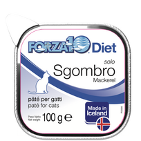 FORZA10 Solo Diet, katėms, skumbrės paštetas, 100 g
