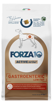 FORZA10 Active VetDiet Gastroenteric, mažai riebalų turintis sausas pašaras, 4 kg
