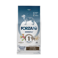 FORZA10 MonoDiet Medium Adult su ėriena, šunims sausas pašaras, 12 kg
