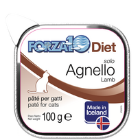 FORZA10 SOLO DIET, katėms, avienos paštetas, 100 g