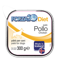 FORZA10 Solo Diet, šunims, vištienos paštetas, 300 g