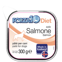 FORZA10 Solo Diet lašišos, šunims paštetas, 300 g