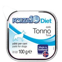FORZA10 Solo Diet, šunims, tuno paštetas, 100 g