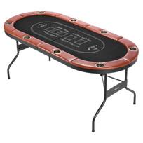 Sulankstomas pokerio stalas 8 žaidėjams