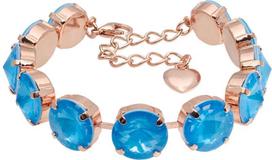 Diamond Sky Jewelry Apyrankė moterims DiamondSky „Vortex (Electric Mėlyna Ignite)“ su Swarovski kristalais