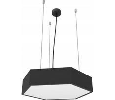 LED liustra ant laido LED/20W/230V juoda