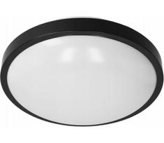 Lubinis šviestuvas 2xE27/40W/230V Ø 29,5 cm juodas