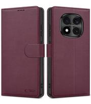 Raudonas atverčiamas dėklas Xiaomi Redmi Note 15 Pro 5G "Tech-Protect Wallet"