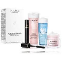 Lancome Travel Exclusive rinkinys moterims (50 ml. tonikas + 30 ml. makiažo valiklis + 15 ml. kremas + 2 ml. tušas) - Rinkinys
