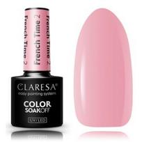 Claresa Color Soak Off UV / LED French Time ilgalaikis hibridinis nagų lakas - 2