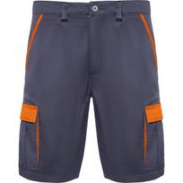 Unisex šortai TAHOE, švino/oranžinė