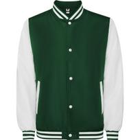 Lengvas pamušalas striukė unisex CALIFORNIA, butelių žalia
