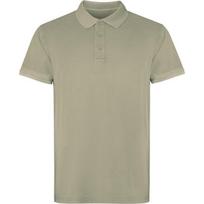 Unisex polo marškiniai COBAIN, šviesiai haki